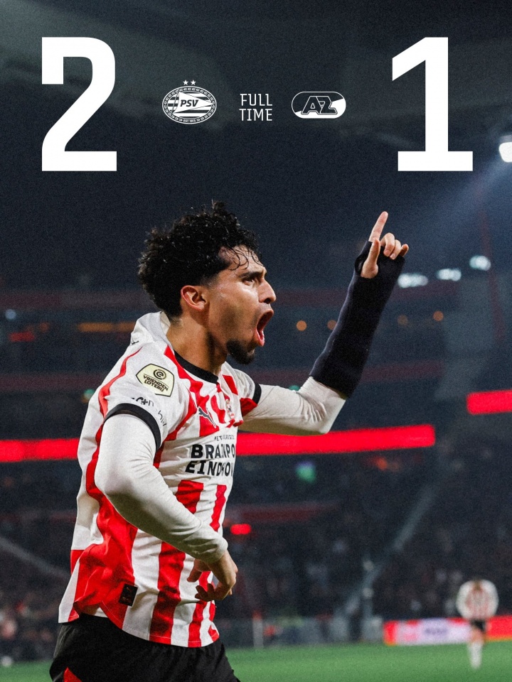 三月就大结局了？埃因霍温荷甲19分领跑，仅剩8轮最快本周夺冠！