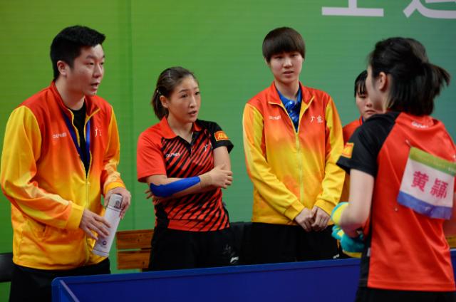 全运会乒乓资格赛落幕 刘诗雯丁宁等名将率队入围