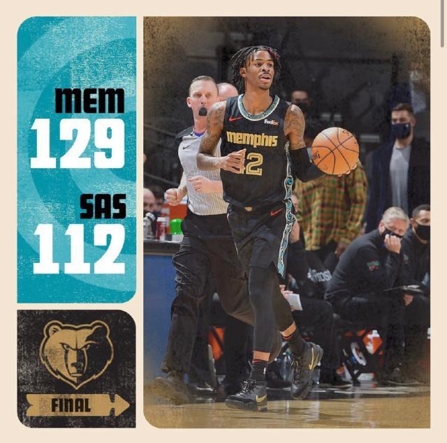 kaiyun app-断档12天势头不断 灰熊力克马刺收获六连胜